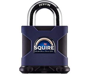 Henry Squire Ss80s Stronghold Cadenas en acier massif, 80 mm
