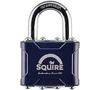 Henry Squire Stronglock Cadenas à anse ouverte laminée 4 goupilles double verrouillage 38 mm (longueur)