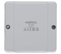 Hensel DE 9340 Boîte de jonction électrique en polystyrène Gris 98 mm 52 mm 98 mm 117 g