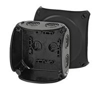 HENSEL Hensel Boîte de dérivation câble jusqu’à 4 bornes o. noir KF 0400 B Quantité:1