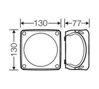Boîte IP66 Avec 12 Blocs De Bornes 0.75-4mm² - RK 0612 T