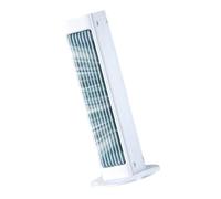 Hentenry Ventilateur tour à 3 vitesses avec prise USB stable Blanc | Ventilateur silencieux sans pales pour la maison, le bureau, la chambre à coucher, la cuisine, avec base stable