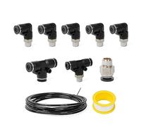 HENYGEN Auto Car RacingsUniversal Hub Sports Push Vacuum Fitting Kit TurboWastegate & Solénoïde Compatible avec TurbosVehicle Wastegate Wire Harnessturbosmart Turbos Ressorts Dump Tube Joint Externe