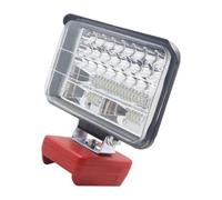 HENYGEN Lampe de chantier LED multimode 18 V, longue durée d'éclairage portable avec fonction spots/inondation pour urgences, lumière à piles
