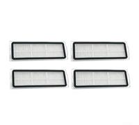 HEPA pour Robot pour xiaomi pour mijia B101CN pour anti-poussière(4pcs) | pour capture pour poussière fine, poils d'animaux, améliore qualité air, compatible B101CN, installation facile