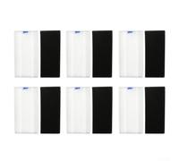 HEPA pour Robot pour xiaomi pour mijia pour e5 pour anti-poussière(6PCS) | pour capture pour poussière et , compatible pour mijia pour e5, cylindrique, améliore qualité air intérieur