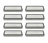 HEPA pour Xiaomi pour mijia pour h50 Pro, pour capture pour poussière(8pcs) | pour capture 99% poussières, poils animaux, pollens, maintien air sain, compatible pour h50 Pro