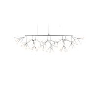 Heracleum III Suspension Linéaire Nickel