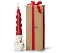 HERAJOY Bougie de l'Avent 1-24, Compte à Rebours Noël avec Coffret | Bougie de l'Avent 1-24 à brûler chaque jour pour compter les jours jusqu'à Noël et créer un rituel festif.