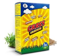 Herbe de jardin universelle de 40 m², 1 kg - Idéal pour les jardins et les pelouses de loisirs - Résistant à une utilisation intensive - Graines d'herbe à germination rapide