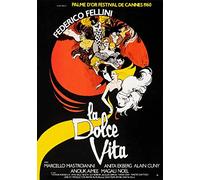 Herbé Film LA Dolce Vita Rrqn-Poster/Reproduction HQ 50x70cm d'une Affiche Cinéma