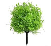 Herbe persane artificielle en soie 55 cm résistante aux UV pour décoration de mariage, jardin, verdure, maison, bureau
