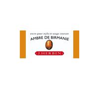 EXACOMPTA Herbin 13041T - Un flacon d'encre 30 ml pour stylo-plumes et stylos roller, Ambre de Birmanie