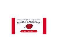 EXACOMPTA Herbin 13022T - Un flacon d'encre 30 ml pour stylo-plumes et stylos roller, Rouge caroubier