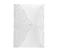 HERCHR 10pcs Cartes d'invitation de Mariage,carte mariage, cartes pour invitation de mariages, Faire Part de Mariages,Cartess de vœux,Enveloppe Faire Part pour Marriage,Baptême