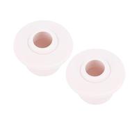 HERCHR Lot de 2 raccords de Jet de Spa, buse de Globe oculaire de Piscine à Pression de 20 mm, Jet de Massage directionnel réglable en PVC, buse de Jet de Rechange Compatible avec Tuyau