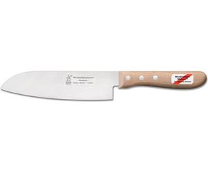 Herder Windmühlenmesser Santoku en hêtre rouge inoxydable 16,4 cm