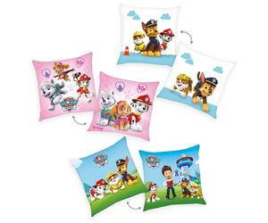 Herding Coussin, Pat' Patrouille, 40 x 40 cm, Lot de 3, Coussin Moelleux et Décoratif pour Enfants, 100% Polyester