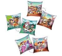 Herding Coussin, Pat' Patrouille Dino Rescue, 40 x 40 cm, Lot de 3, Coussin Moelleux et Décoratif pour Enfants, 100% Polyester