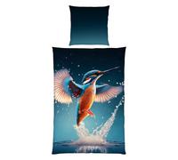Herding Housse De Couette Eisvogel Young Collection 135X200 Cm 100% Coton