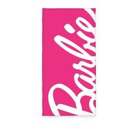 Herding Serviette de bain Barbie, 75 x 150 cm, Petite serviette douce pour enfants pour le bain et la plage, 100% coton/velours