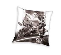Herding Star Wars 9 Coussin Décoratif, 40 x 40 cm, Polyester, 1 Pièce, Gris