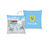Herding Young Collection Coussin Décoratif avec Motif Police, 40 x 40 cm, Polyester