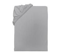 Herding Young Collection Drap-Housse en Jersey, 140-160 x 200 cm, 100% Coton/Jersey, Gris