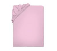 Herding Young Collection Drap-Housse en Jersey, 90-100 x 190-200 cm, 100% Coton/Jersey, Rose