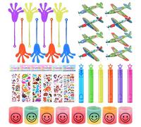 Herefun Assortiment de Jouets 38 Pièces, Cadeau d'anniversaire pour Enfants, Accessoires de Décoration Fête, Party Favors Cadeaux d'invités, Jouets Assortiment, Pinata Anniversaire Garçons et Filles