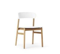 Herit Chaise de Table à Manger Chêne/Blanc