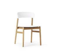 Herit Chaise de Table à Manger Chêne/Blanc