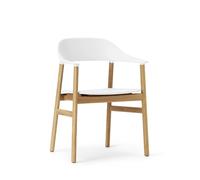Normann Copenhagen Chaise Herit en chêne Blanc