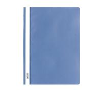Herlitz 10386951 Chemises Classeurs A4, En Pp, Avec Couverture Avant Transparente, Lot De 10, Violet A4 Bleu