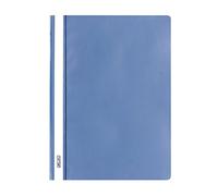 Herlitz 10386951 Chemises classeurs A4, en PP, avec couverture avant transparente, lot de 10, violet a4 bleu
