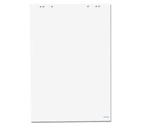 herlitz Bloc pour flipchart, 20 feuilles, blanc, 680 x 990 mm 80 g-qm, sans bois, avec microperforation, roulé - 5 pièces (10834133)