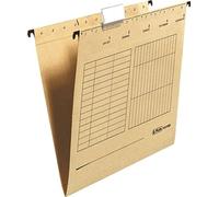 Herlitz 10843357 Pack de 25 dossiers suspendus UniReg (Chamois) (Import Allemagne)