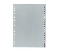 Herlitz 10843522 Enregistrer A-Z, 21 x 29,7 cm, PP, Eurolochung