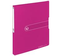 Herlitz 11205747 Easy orga to go Classeur à anneaux A4 2 anneaux hauteur de remplissage 16 mm Framboise