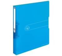 Herlitz Classeur à anneaux Easy orga to go A4 2 anneaux 25 mm Bleu transparent