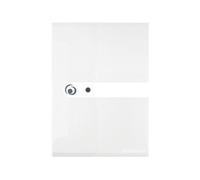 Herlitz 11207065 Chemise porte-documents Format A5 Translucide Lot de 6 (Import Allemagne)