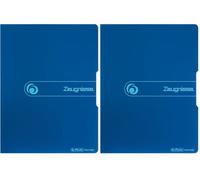 Herlitz 11208360 Porte-vues Format A4 20 pages Bleu (Import Allemagne) (Lot de 2)