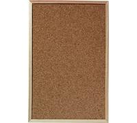 Herlitz 1600030 Panneau d'affichage en liège bois Liège 400 mm x 600 mm