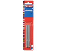 Herlitz 1965342 Lot de 5 Recharges pour Stylo-bille Bleu