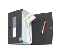Herlitz 1978048 Classeur À Soufflet A4 En Plastique Avec 12 Compartiments (Différents Coloris) (Import Allemagne)