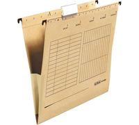 herlitz 300002785 herlitz Hängetaschen braun, 25 St.