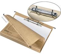 herlitz 300002888 herlitz Hängetaschen natronbraun, 8 St.