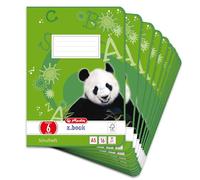 Herlitz 3320603 Cahier Format A5/16 Vierge Plusieurs coloris Lot de 10 (Import Allemagne)