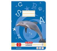 Herlitz Cahier X.Book Format A4 16 Feuilles 80g Linéature 2