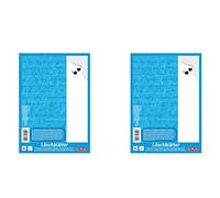 Herlitz 382408 Lot de 2 blocs de papier buvard A4 10 feuilles (A5)